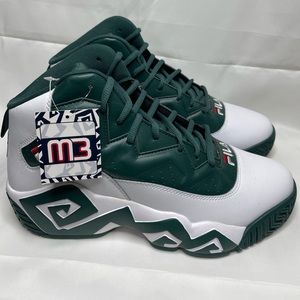 Men’s Fila Mashburn Mid OG Green Size 11
